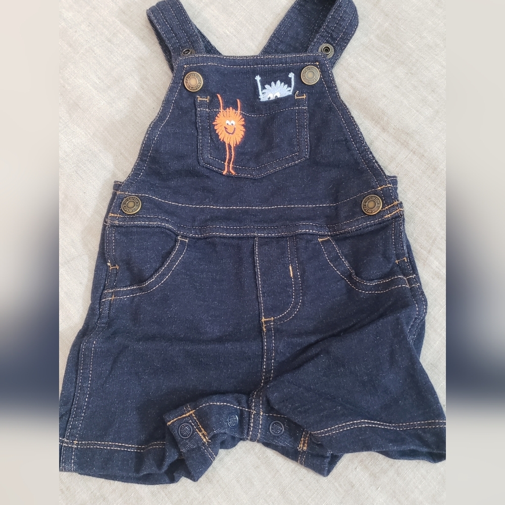 Carter's Navy Blue Denim One Piece